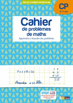 imageCahier de problèmes de maths CP 6-7 ans - Apprendre à résoudre des problèmes